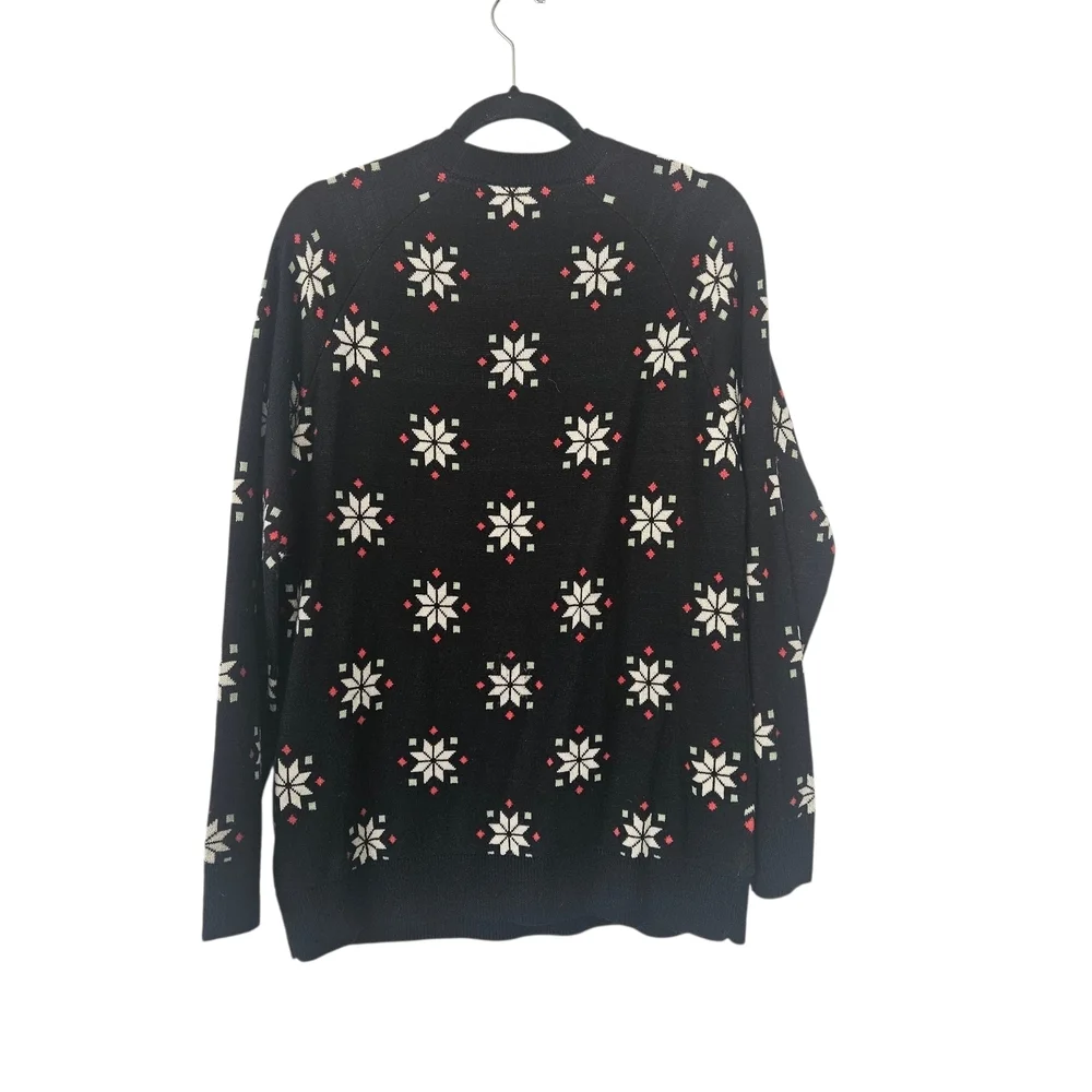 Disney Black Holiday Naughty List Villian Sweater Size S
